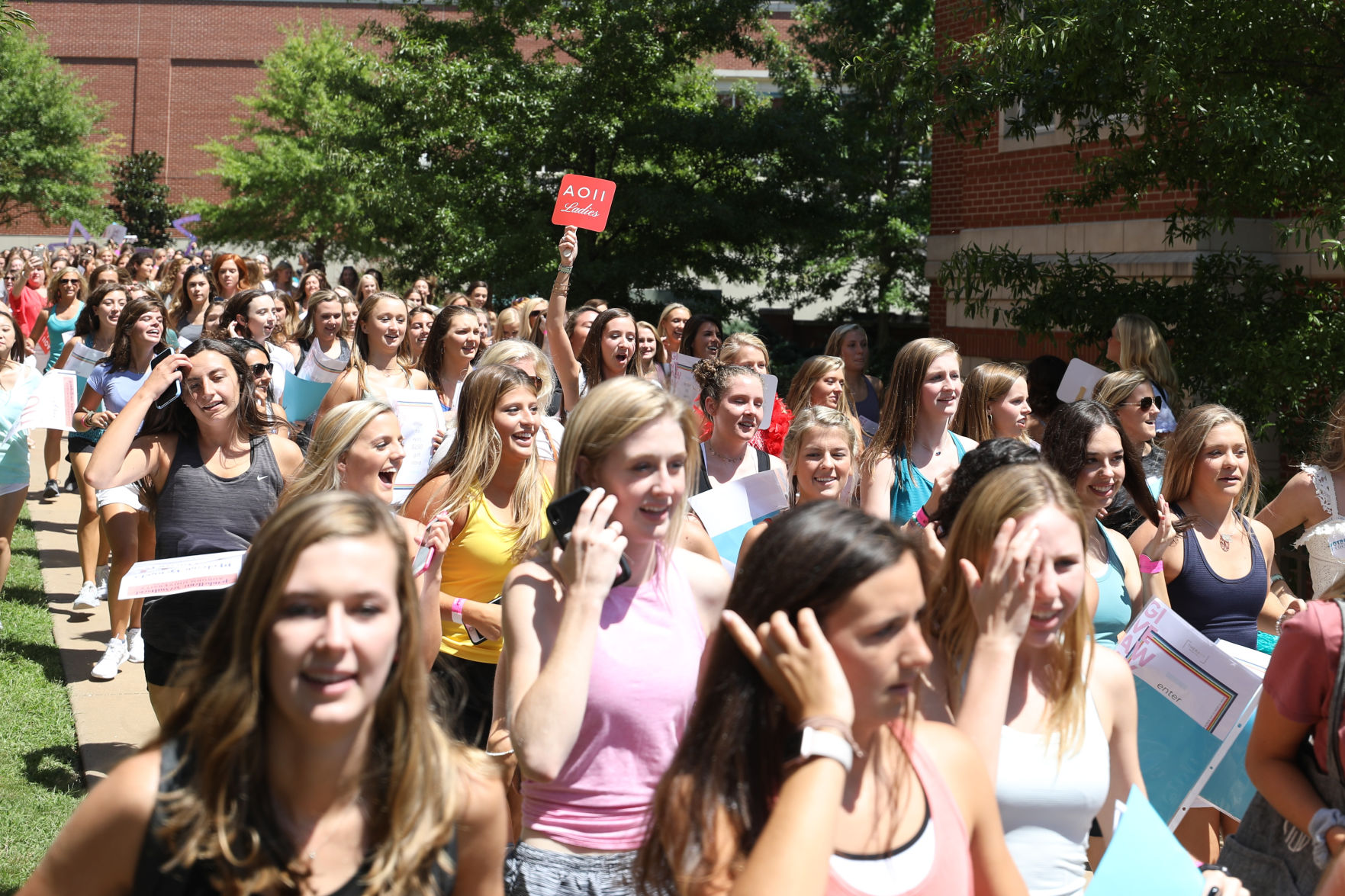 Auburn University Bid Day 2019